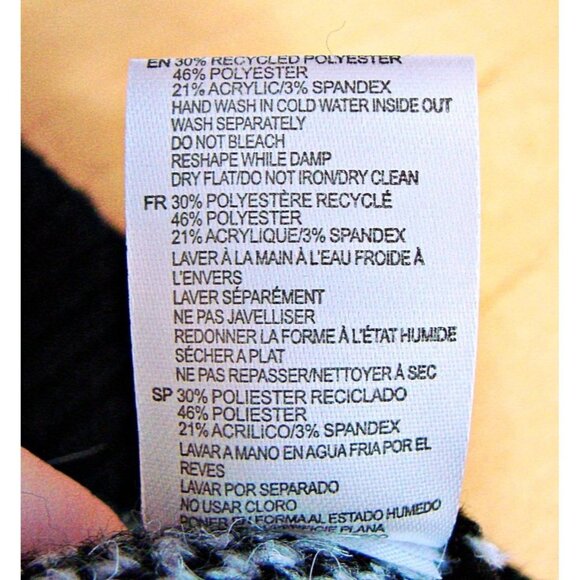 RD Style Turtleneck Sweater Check Hounds Tooth NWT - Picture 10 of 11